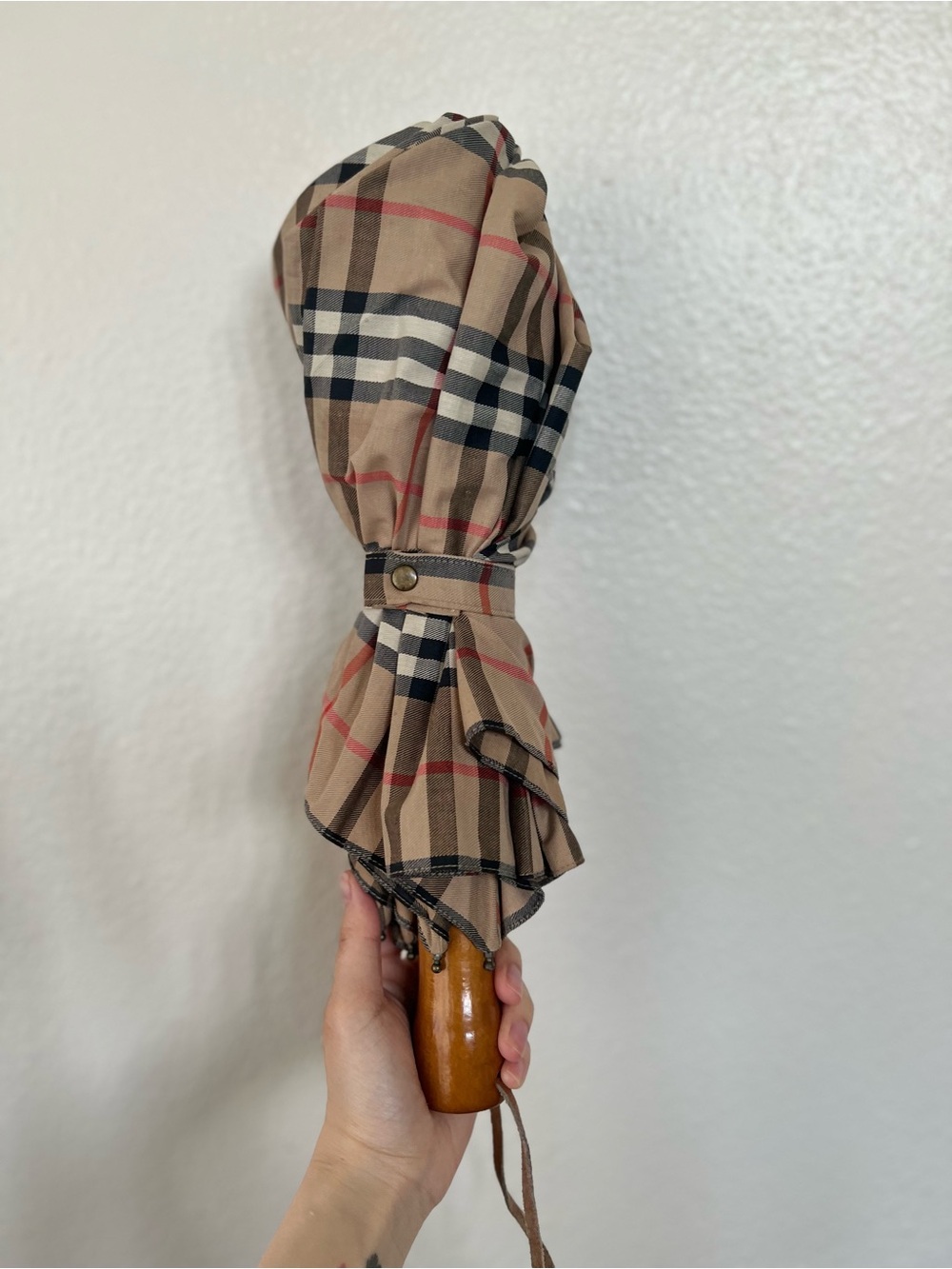 Burberry Vintage Novacheck Umbrella As Is - Read